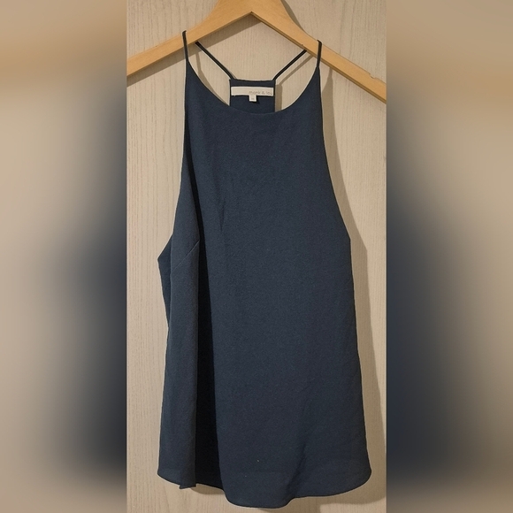 Blue A-Line Tank Top - Picture 1 of 2